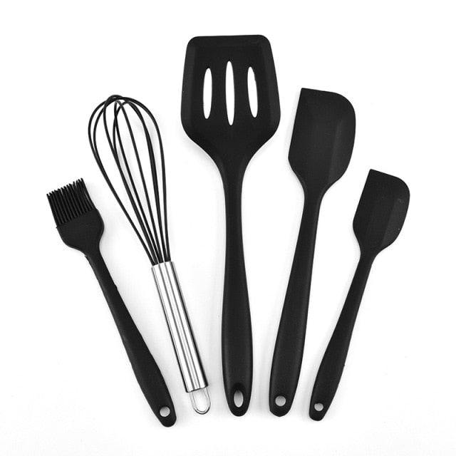 Conjunto de Utensílios Silicone KitchenGlow