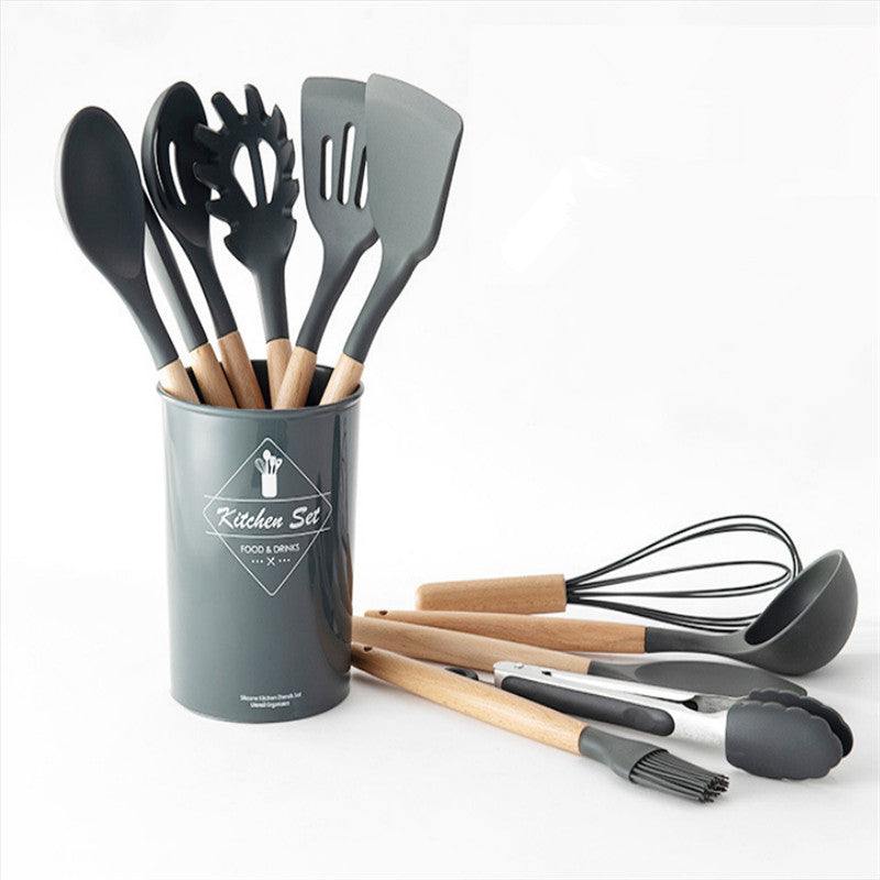 Conjunto de Utensílios Silicone KitchenGlow