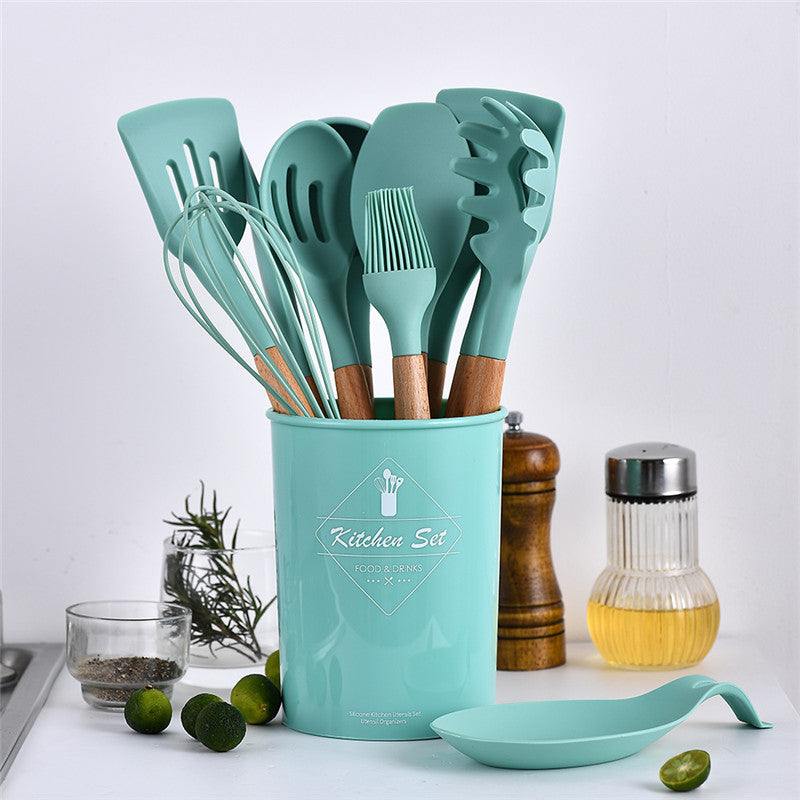 Conjunto de Utensílios Silicone KitchenGlow