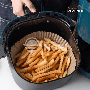 Forro de Papel Antiaderente Para Air Fryer - Zende™