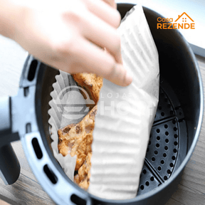 Forro de Papel Antiaderente Para Air Fryer - Zende™