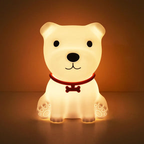 Luminária Infantil em Silicone Cachorrinho