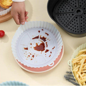 Protetor para Airfryer Reutilizável de Silicone Antiaderente