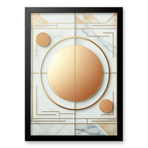 Quadro Ocaso Dourado