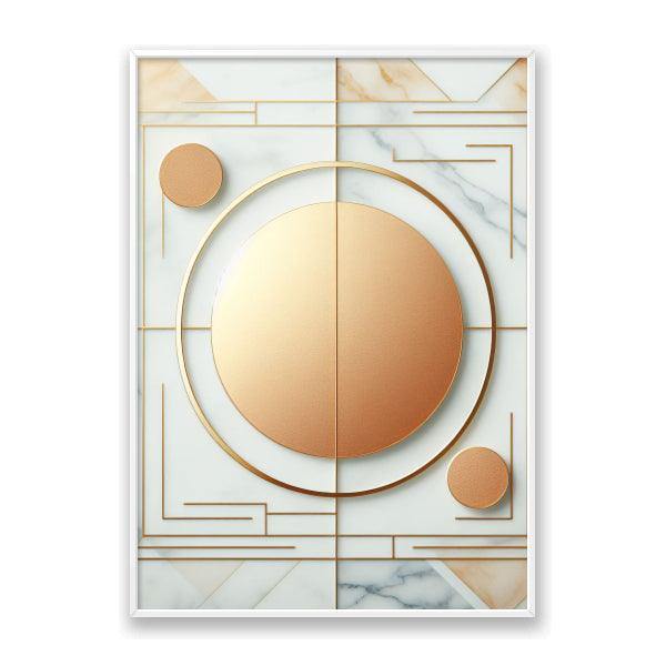 Quadro Ocaso Dourado