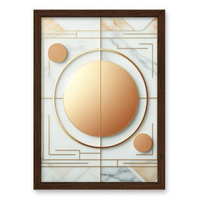 Quadro Ocaso Dourado