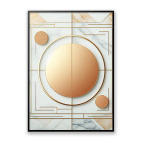 Quadro Ocaso Dourado