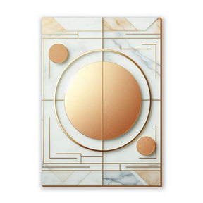 Quadro Ocaso Dourado